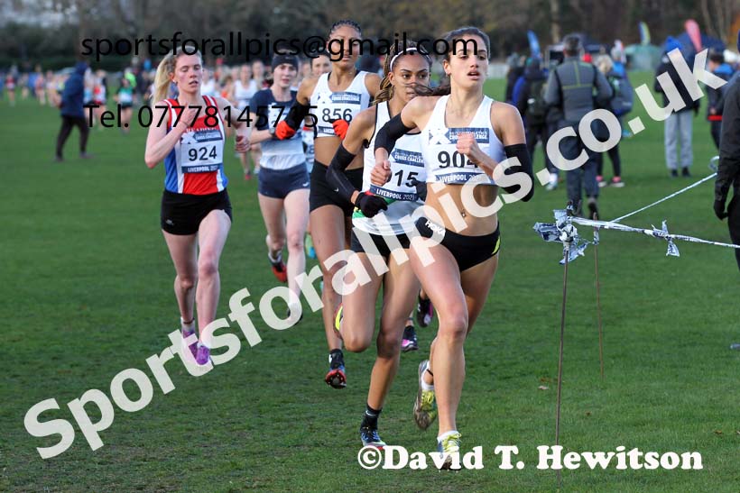 Senior Women and Under-23s, European Cross Country Championships Trials, Sefton Park, Liverpool. Photo: David T. Hewitson/Sports for All Pics